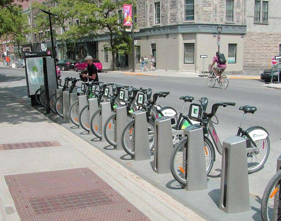 Bixi bike Montreal
